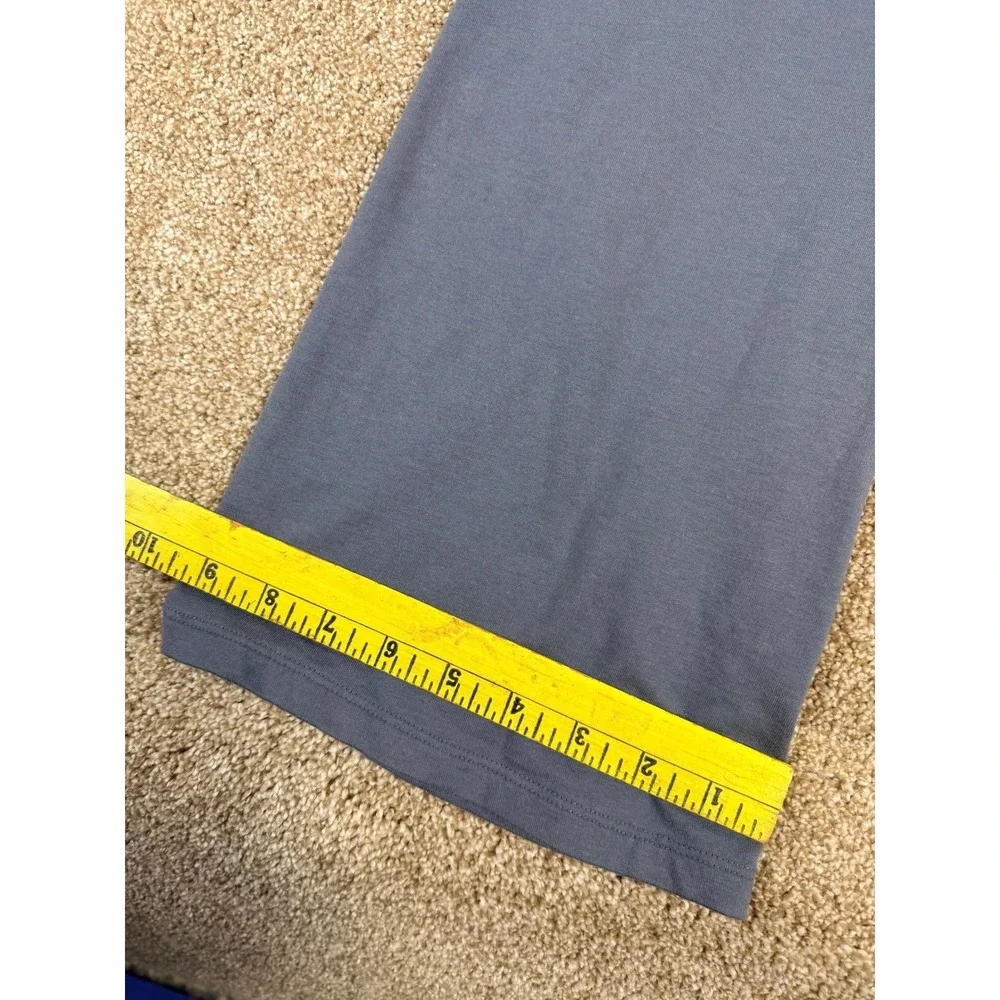 Mills by Millie Bobby Brown Foldover Womens Yoga Pants‎ XS Grey Flare Athleisure